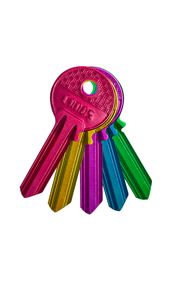 Aluminum Colour Keys